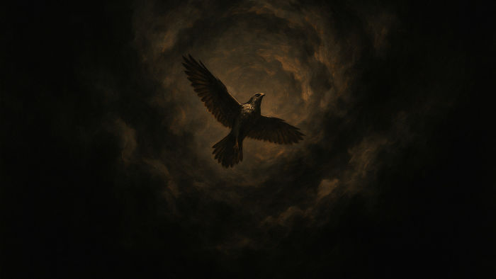 Dark warm brown gradient background